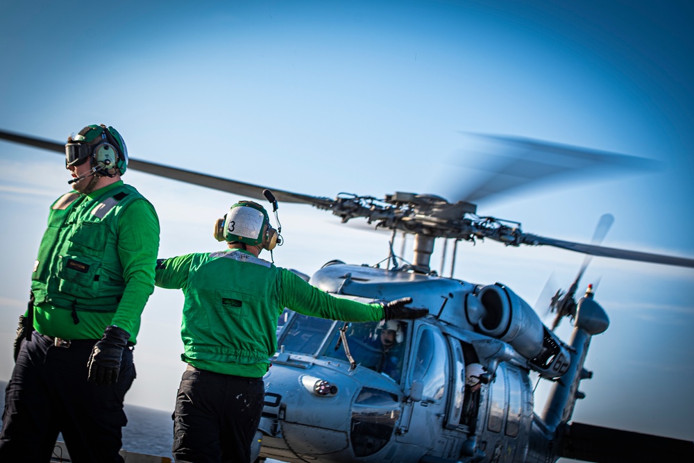 Nimitz Conducts Flight Operations