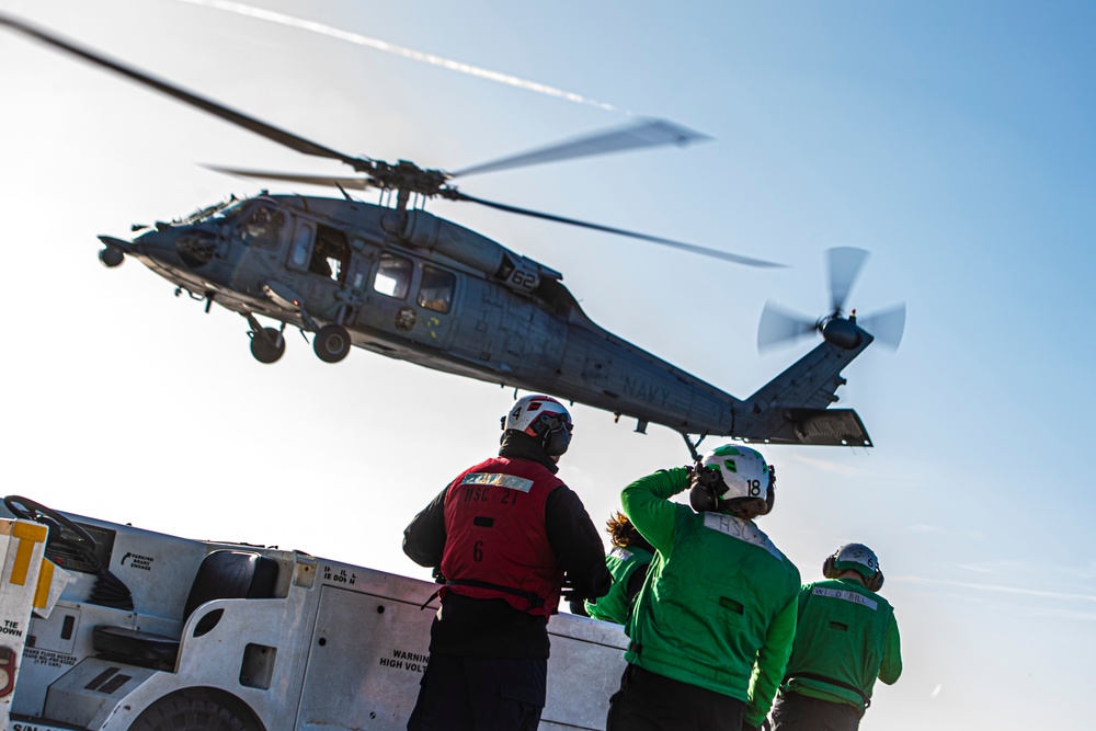 Nimitz Conducts Flight Operations