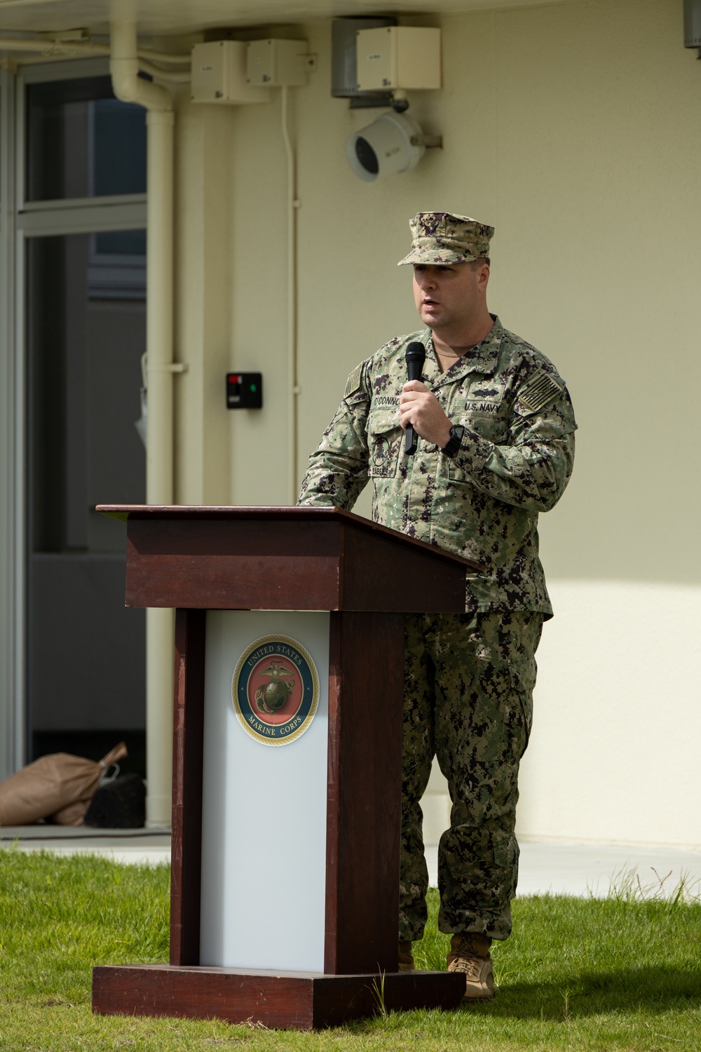 MCAS Futenma holds a ribbon cutting ceremony for a new barracks