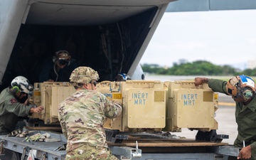 VMM-265, 1-1 ADA transport Patriot missiles aboard MV-22B Osprey