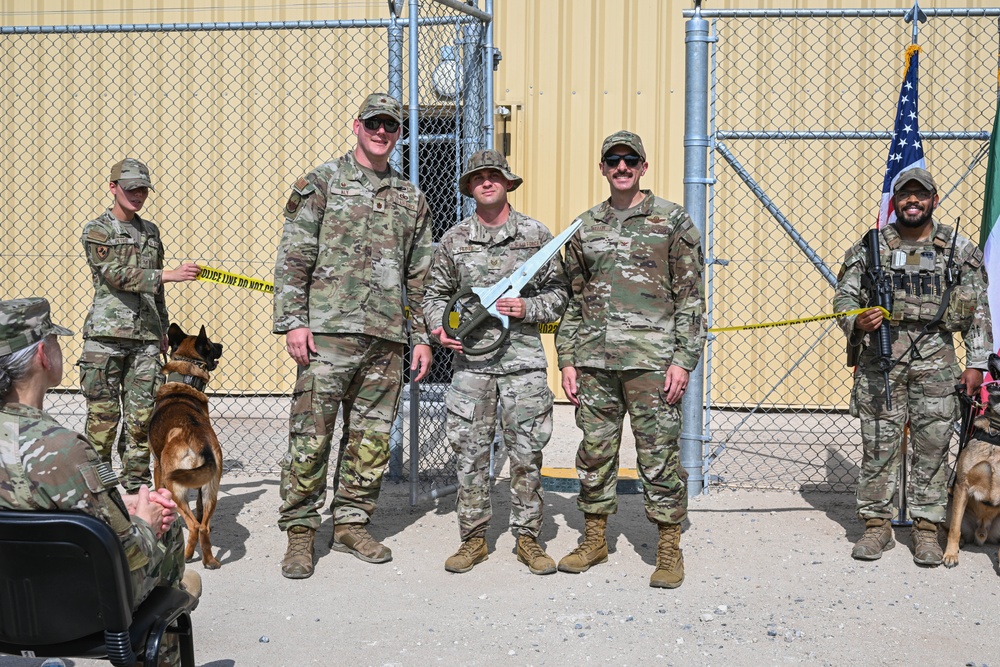 386th ESFS Unleashes State-of-the-Art Kennel Facility