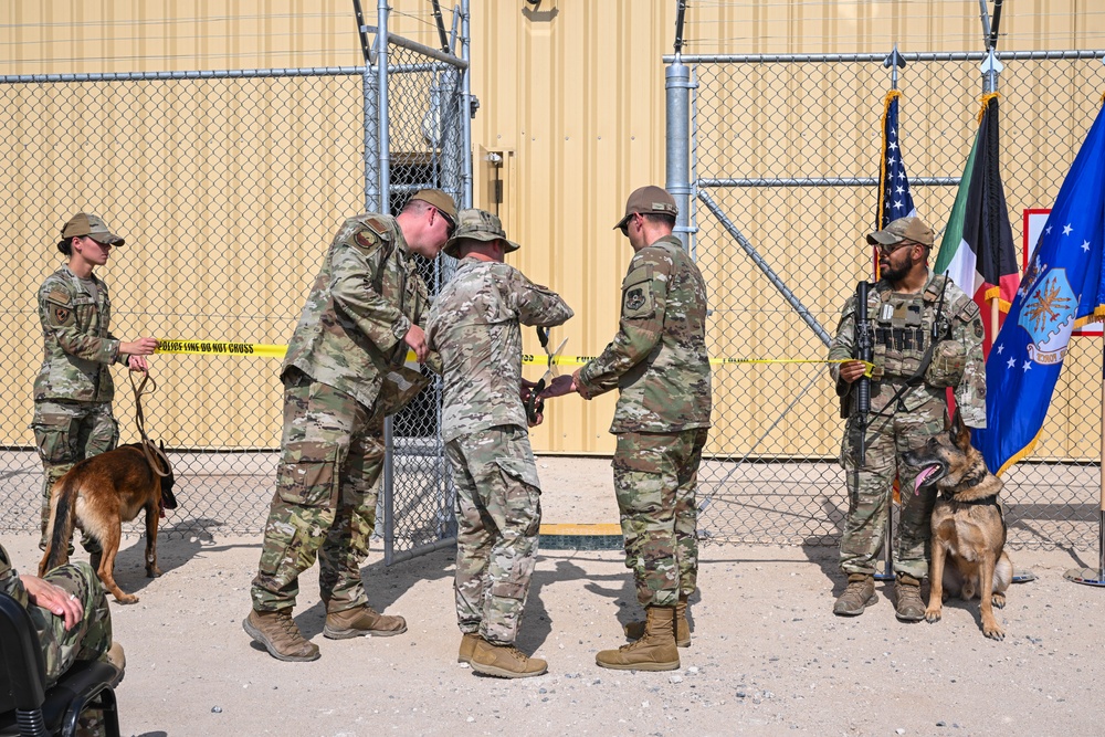 386th ESFS Unleashes State-of-the-Art Kennel Facility