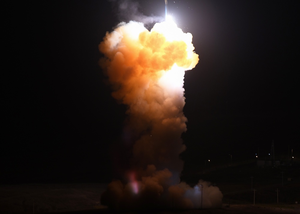 Minuteman III Test Launch Showcases Readiness of U.S. Nuclear Force's Safe, Effective Deterrent