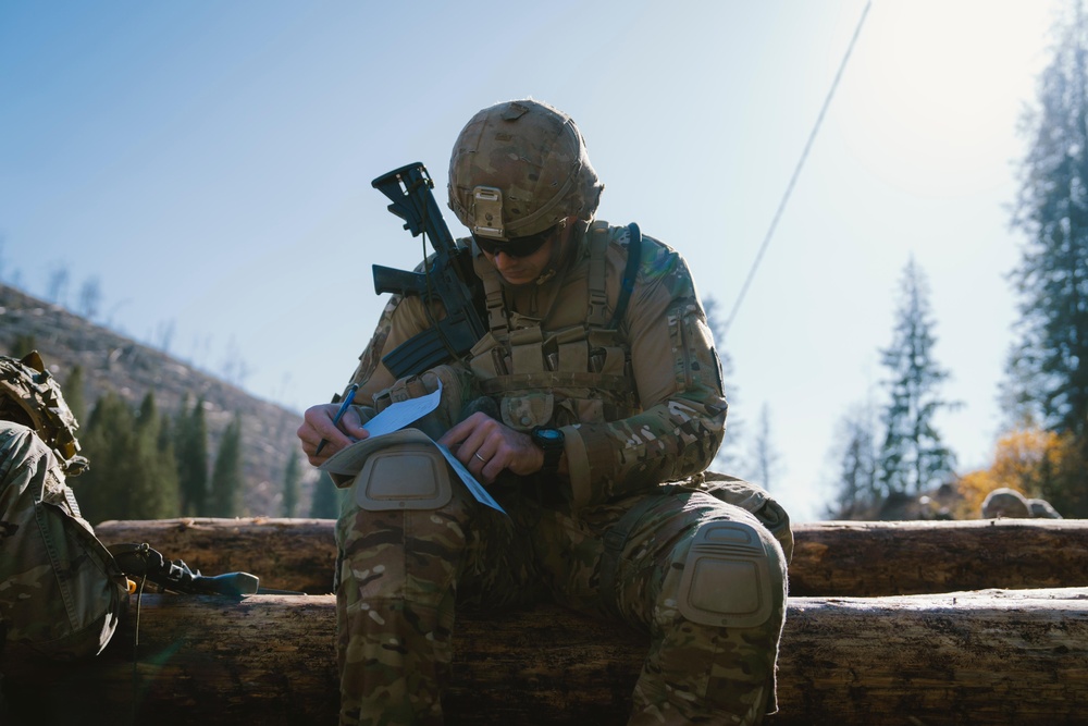 173rd E3B Land Navigation Training