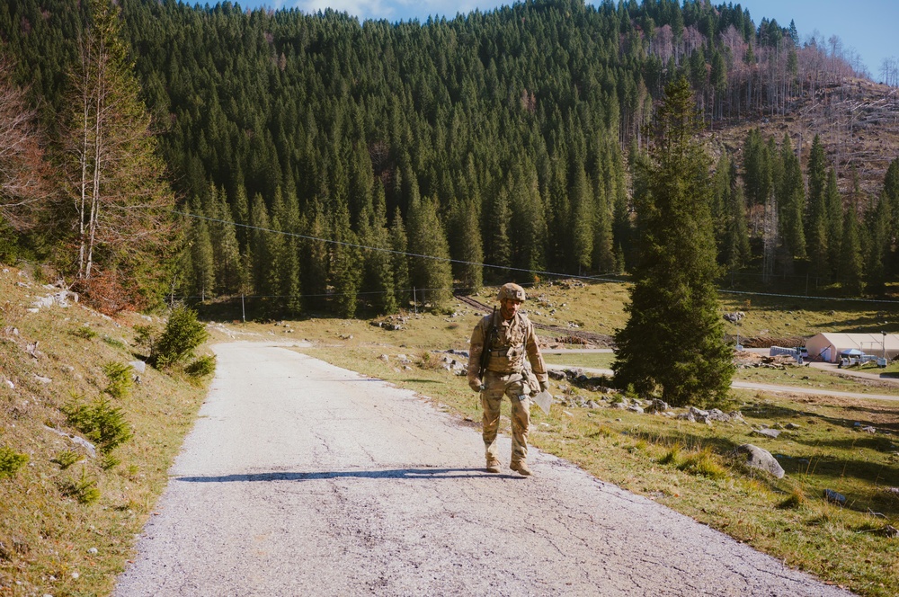 173rd E3B Land Navigation Training