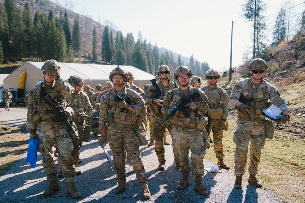 173rd E3B Land Navigation Training