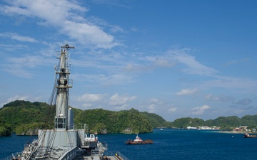 Emory S. Land Pulls into Republic of Palau