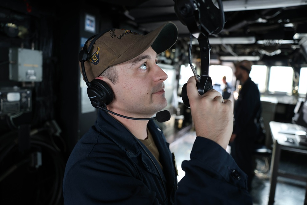 USS Arleigh Burke Replenishment-at-Sea