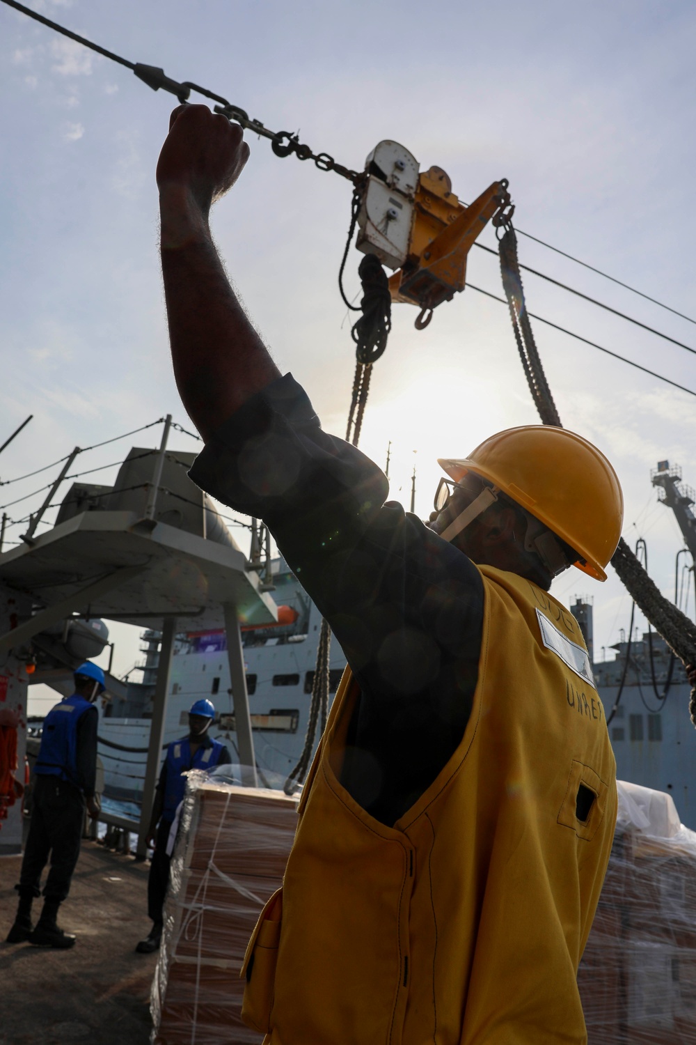 USS Arleigh Burke Replenishment-at-Sea