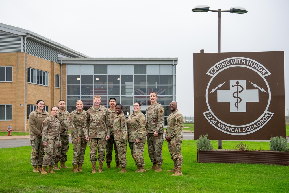 AFRL and AFMRA Leaders gain insight on Pathfinder dental operations and readiness