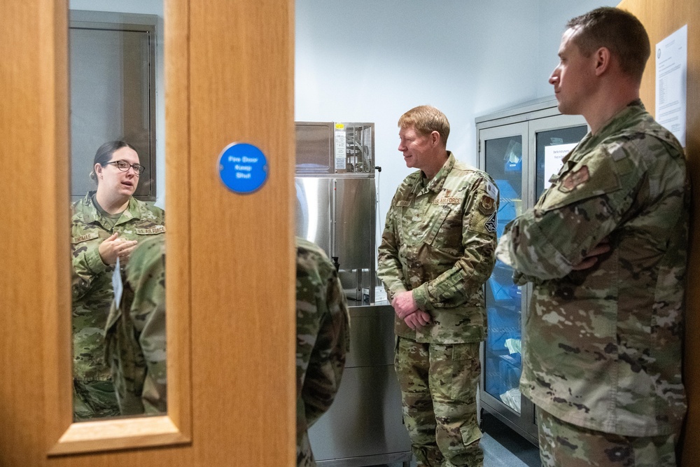 AFRL and AFMRA Leaders gain insight on Pathfinder dental operations and readiness