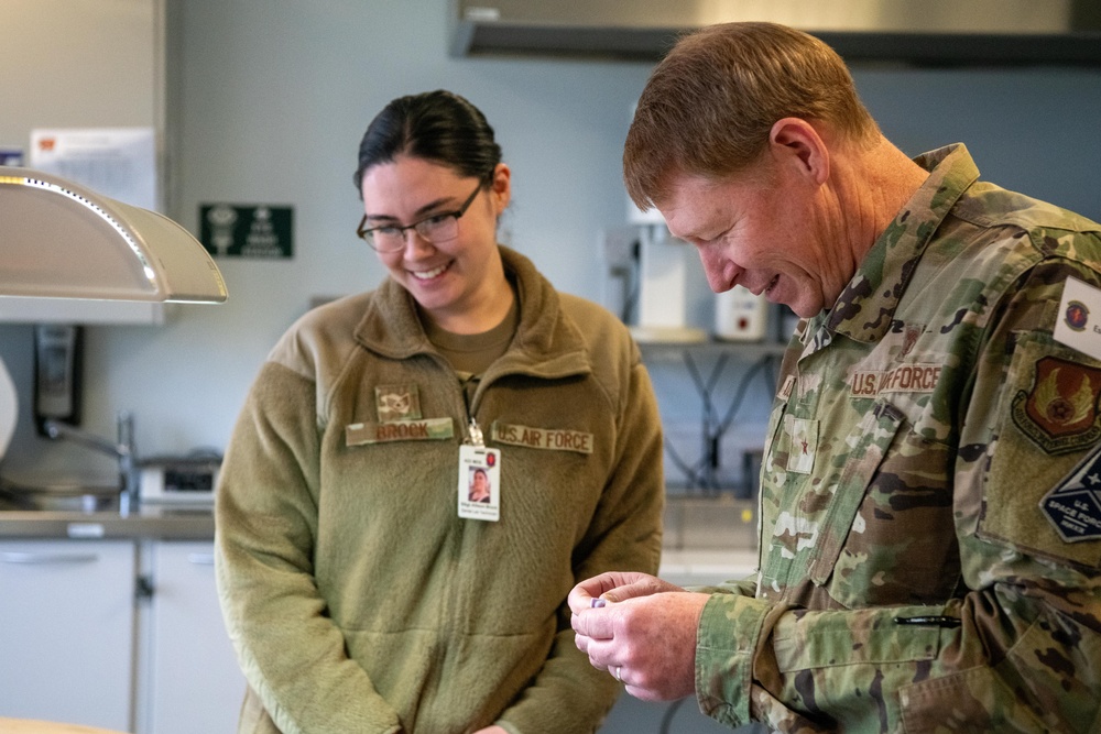 AFRL and AFMRA Leaders gain insight on Pathfinder dental operations and readiness