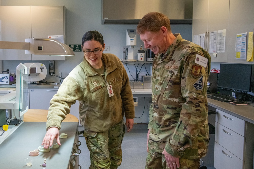 AFRL and AFMRA Leaders gain insight on Pathfinder dental operations and readiness