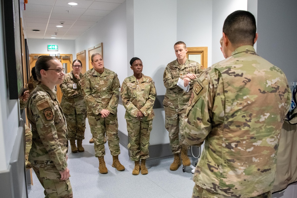 AFRL and AFMRA Leaders gain insight on Pathfinder dental operations and readiness