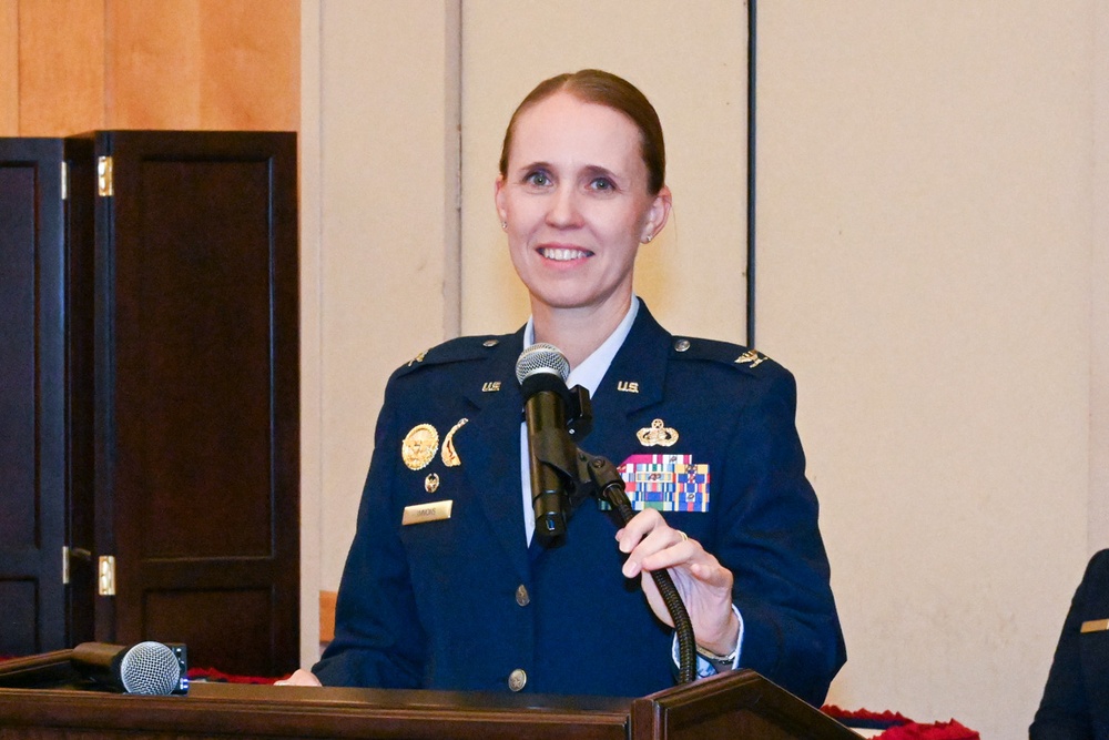 Air Force Services Center change of command ceremony at JBSA-Lackland, Texas, July 10, 2024