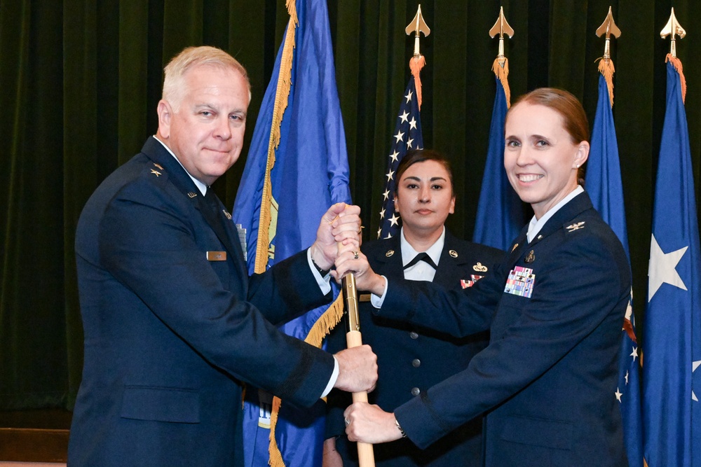Air Force Services Center change of command ceremony at JBSA-Lackland, Texas, July 10, 2024
