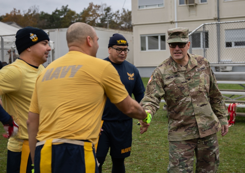 7th MSC Hosts Second Annual Army vs. Navy Game in Europe