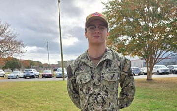 Sailor from Puerto Rico serves with U.S. Naval Medical Readiness Logistics Command