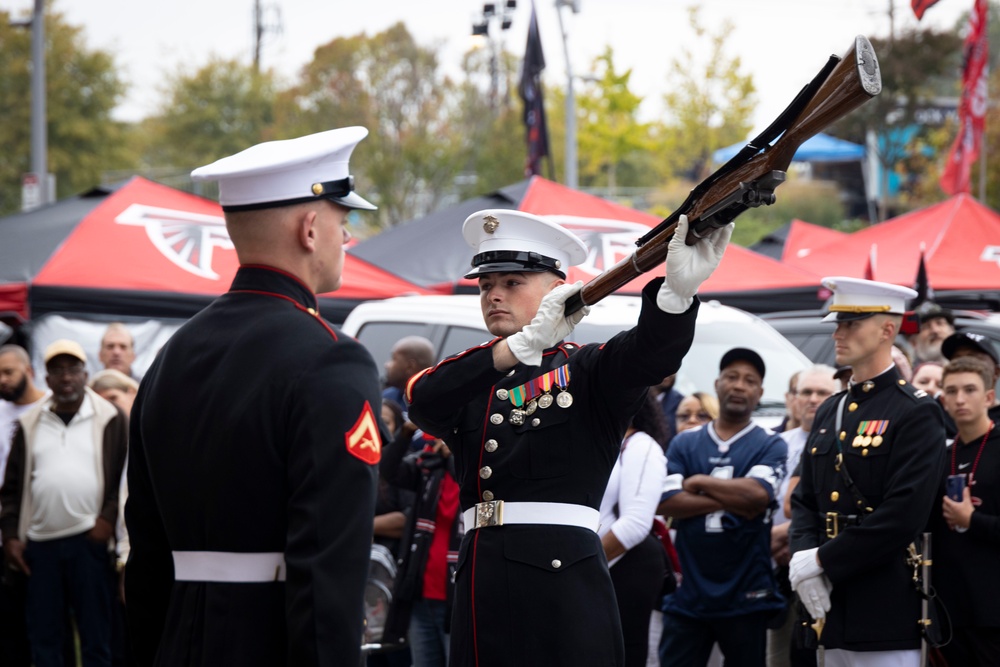 Representing Marines around the World