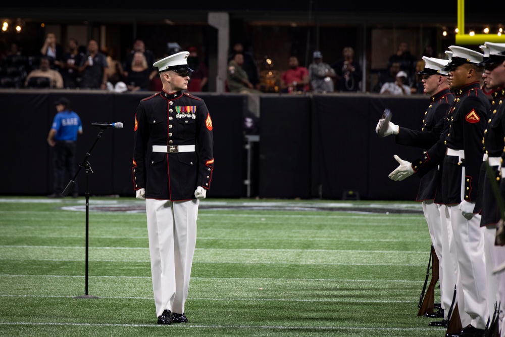 Representing Marines around the World