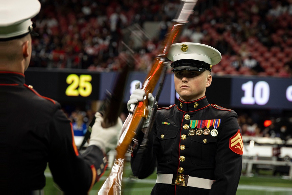 Representing Marines around the World