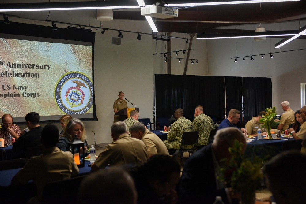 249th Anniversary Celebration of the U.S. Navy Chaplain Corps