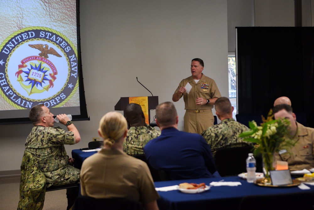 249th Anniversary Celebration of the U.S. Navy Chaplain Corps
