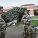 Command Sgt. Maj. Reese Teakell walks through E3B lanes