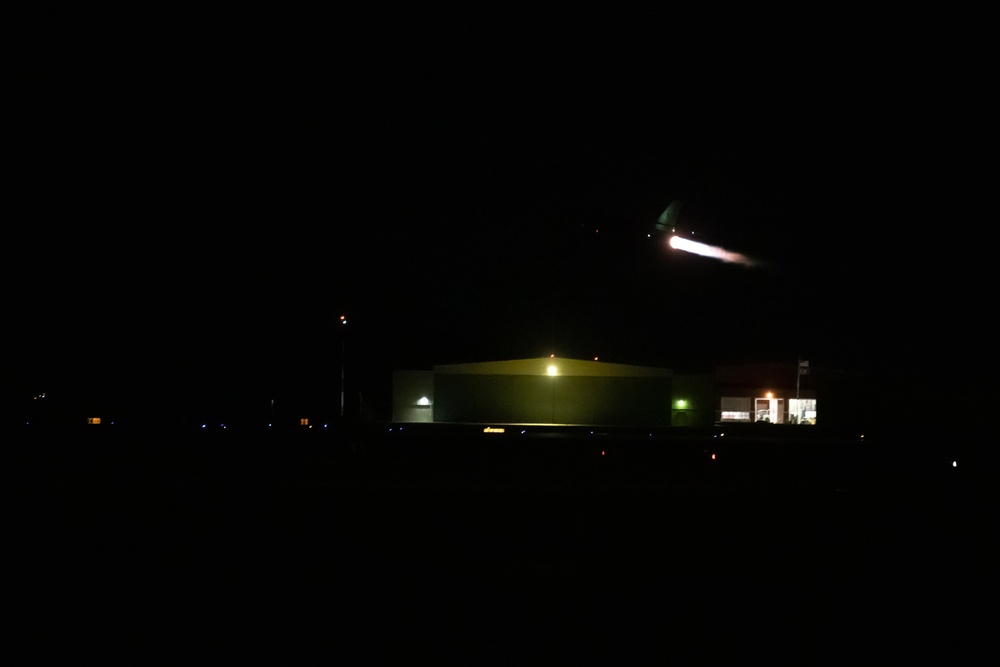 122nd Fighter Wing Conducts Night Flights