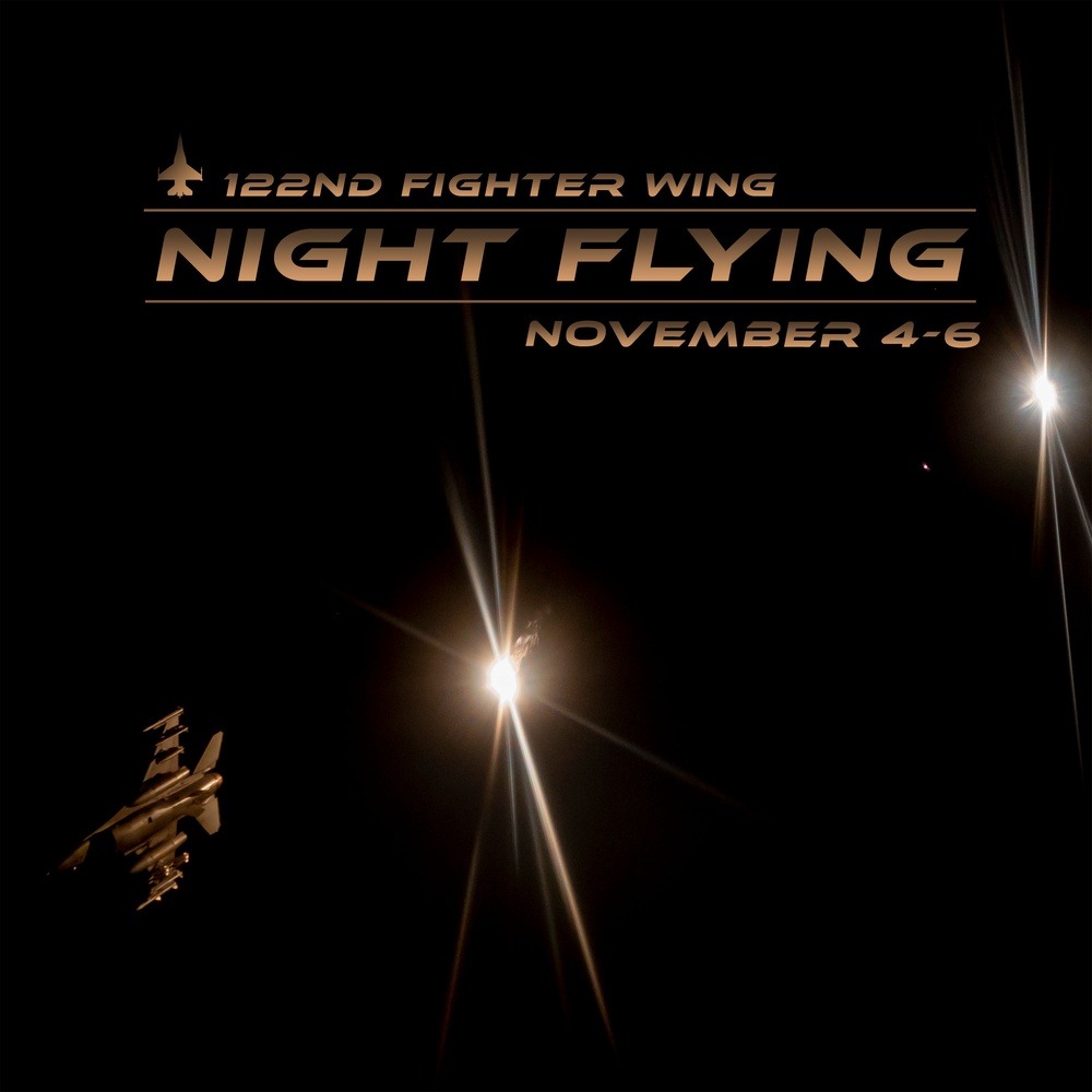 122nd Fighter Wing November Night Flying