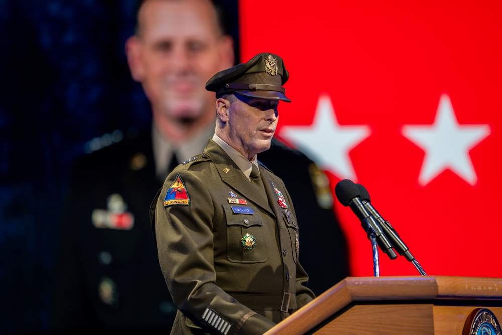 Deputy Chief of Staff, G-3/5/7 U.S. Army Lieutenant General Patrick E. Matlock Retirement Ceremony