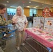 Commissary shoppers educated by Naval Hospital Jacksonville Wellness Employee