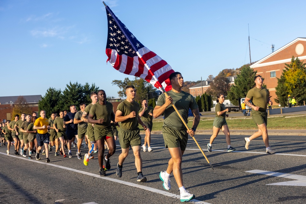 Marine Corps Base Quantico 249th Birthday Motivational Run