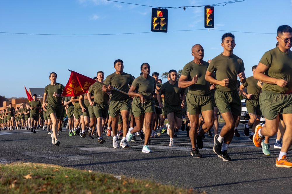 Marine Corps Base Quantico 249th Birthday Motivational Run