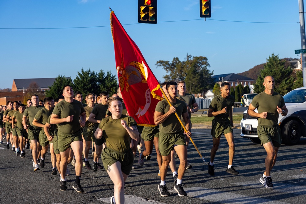 Marine Corps Base Quantico 249th Birthday Motivational Run