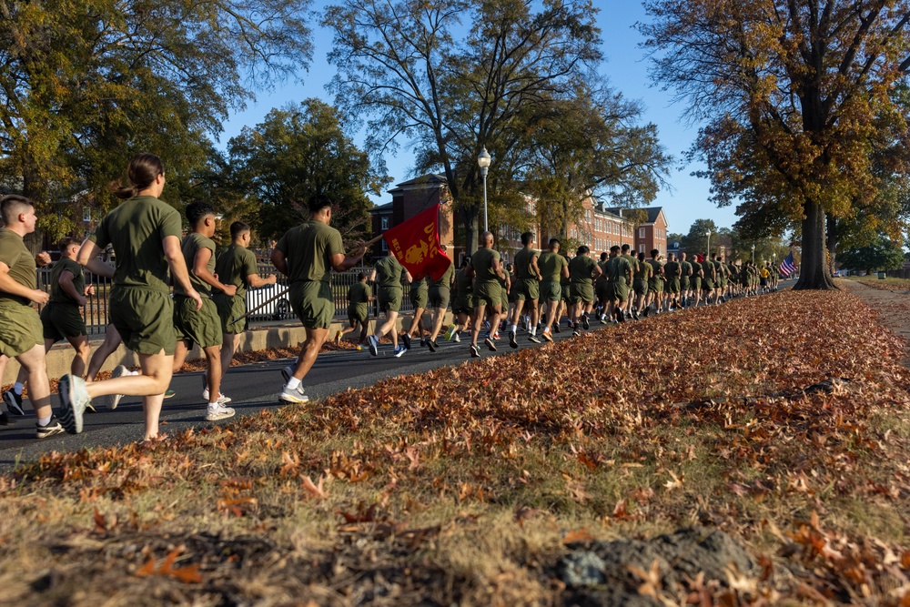 Marine Corps Base Quantico 249th Birthday Motivational Run