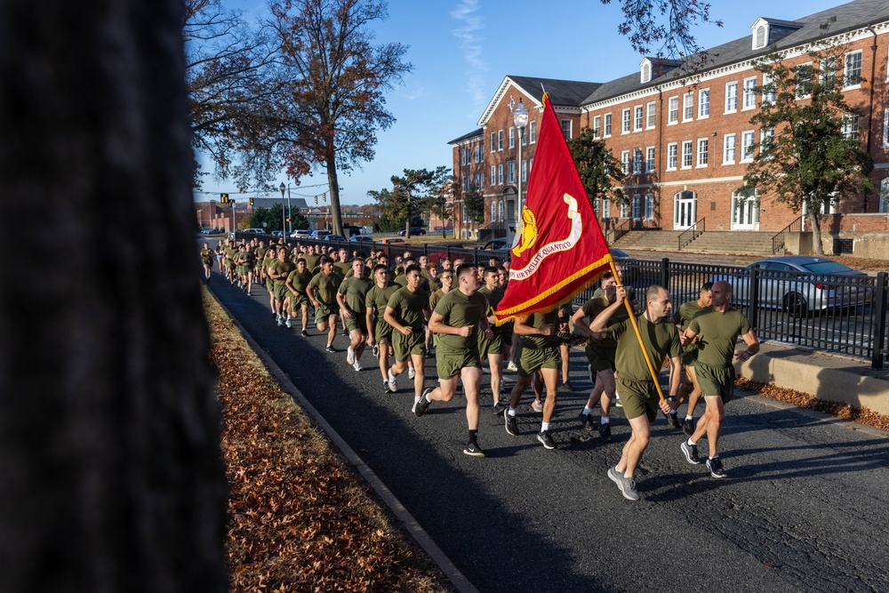 Marine Corps Base Quantico 249th Birthday Motivational Run