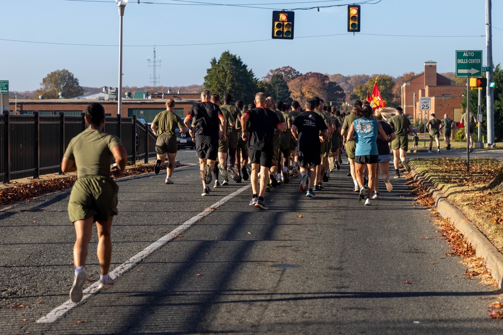 Marine Corps Base Quantico 249th Birthday Motivational Run