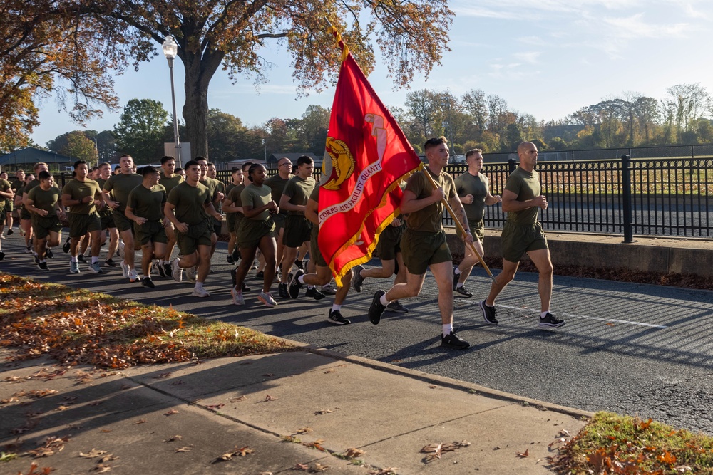 Marine Corps Base Quantico 249th Birthday Motivational Run