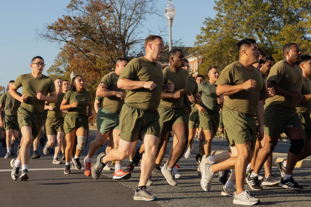 Marine Corps Base Quantico 249th Birthday Motivational Run