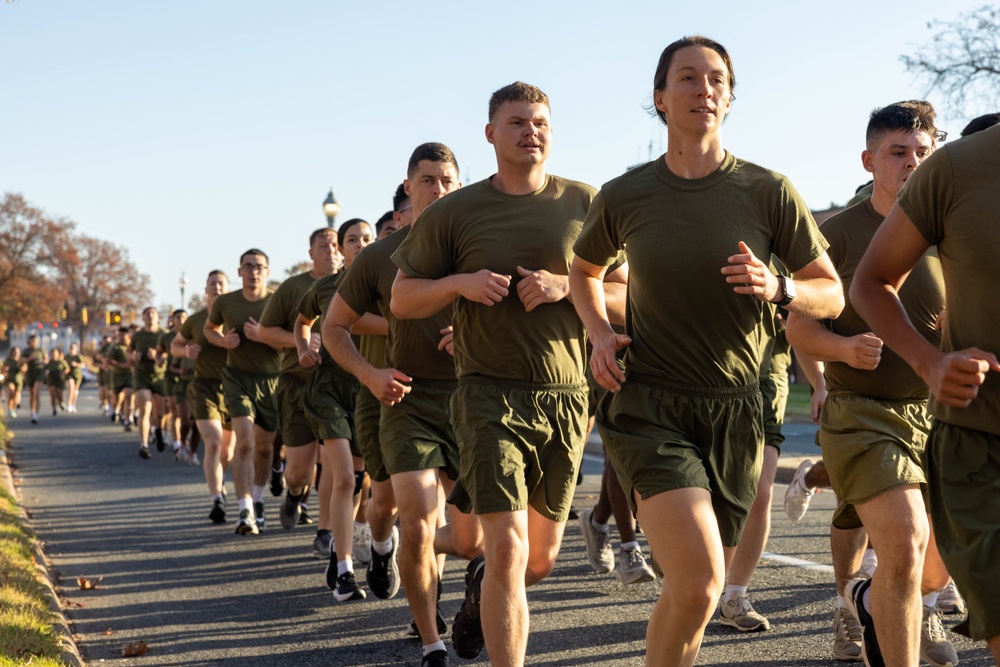 Marine Corps Base Quantico 249th Birthday Motivational Run