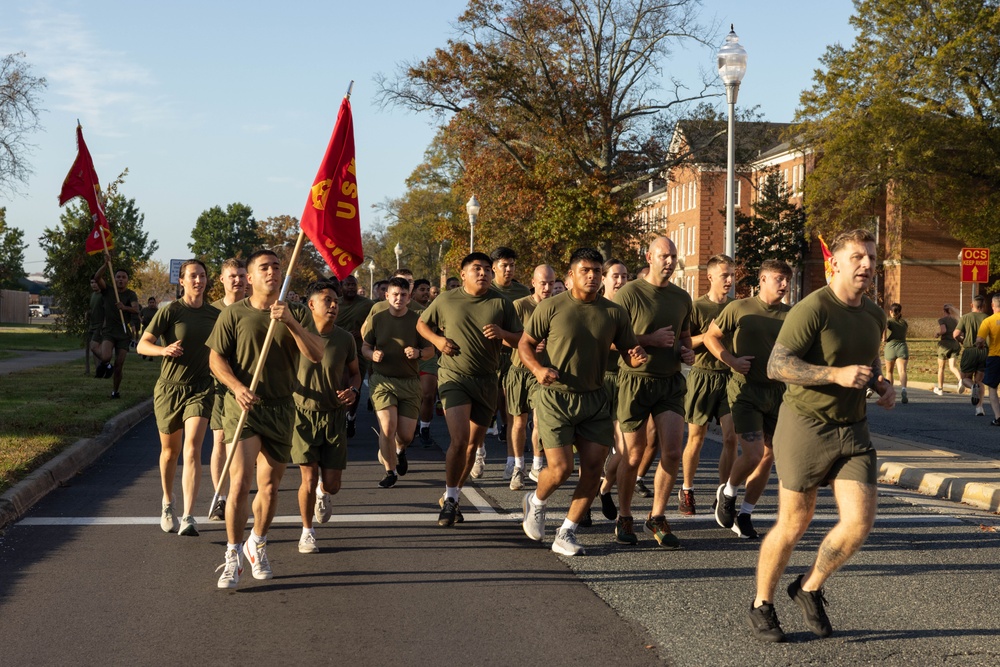 Marine Corps Base Quantico 249th Birthday Motivational Run