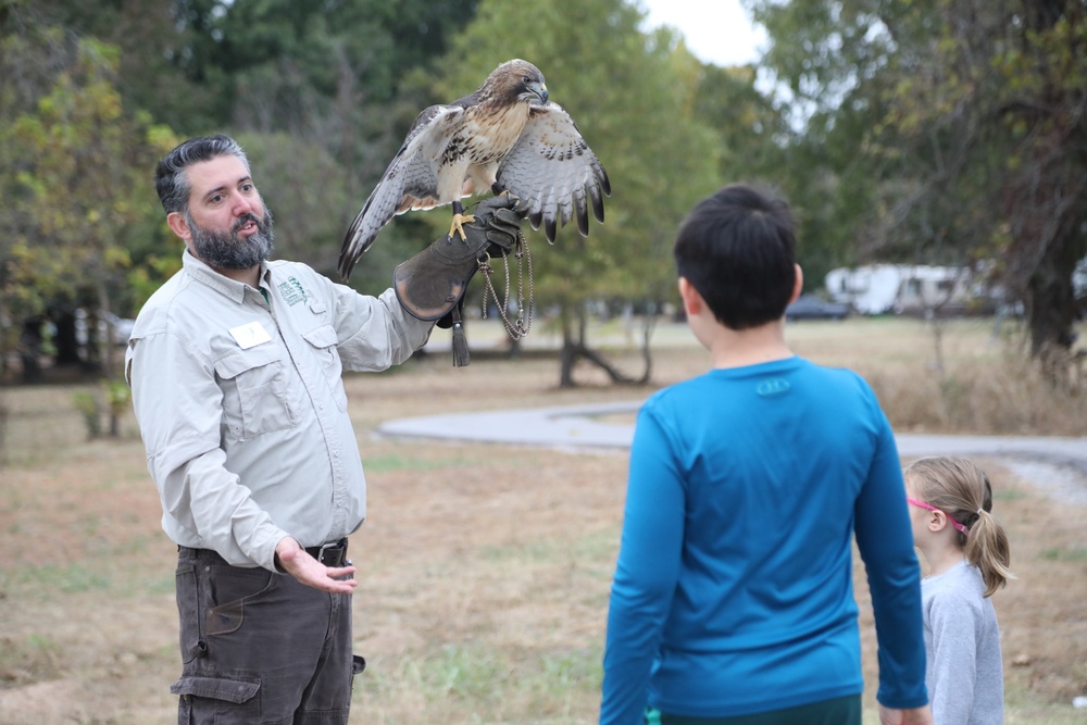 Keystone Lake Office promotes sustainable recreation practices at family nature walk