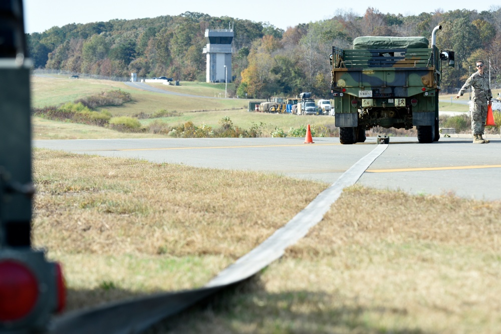 North Carolina Air National Guard Executes Inspection