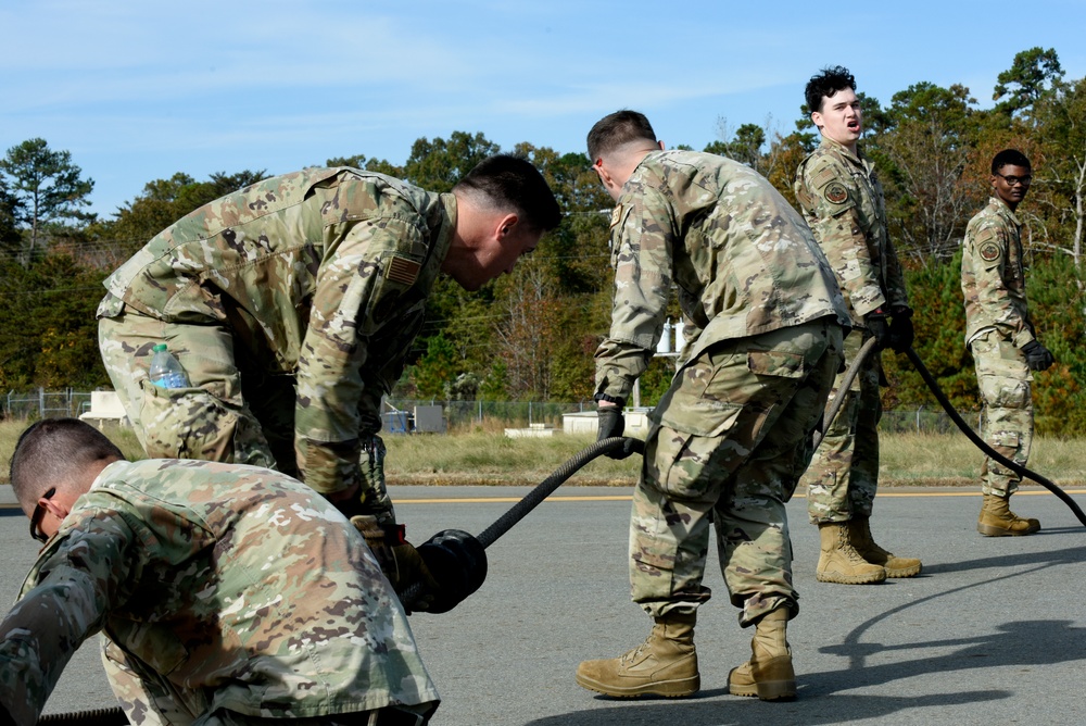 North Carolina Air National Guard Executes Inspection