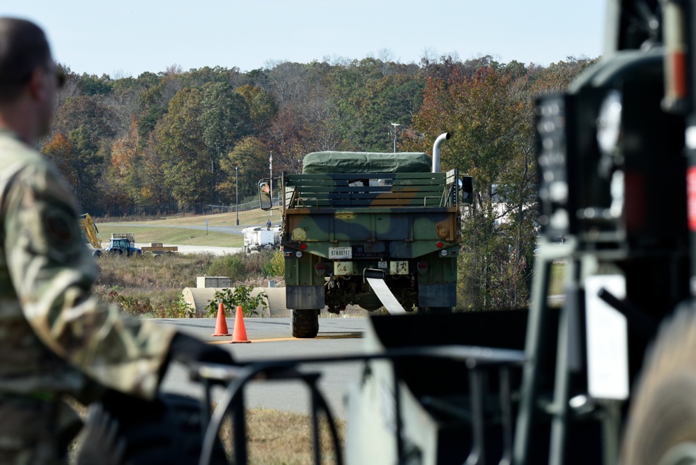 North Carolina Air National Guard Executes Inspection