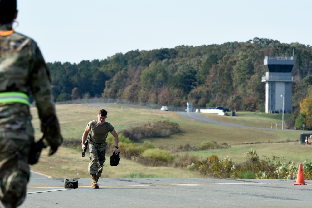 North Carolina Air National Guard Executes Inspection