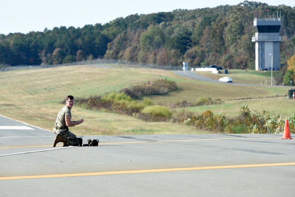 North Carolina Air National Guard Executes Inspection