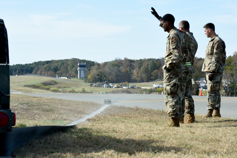 North Carolina Air National Guard Executes Inspection