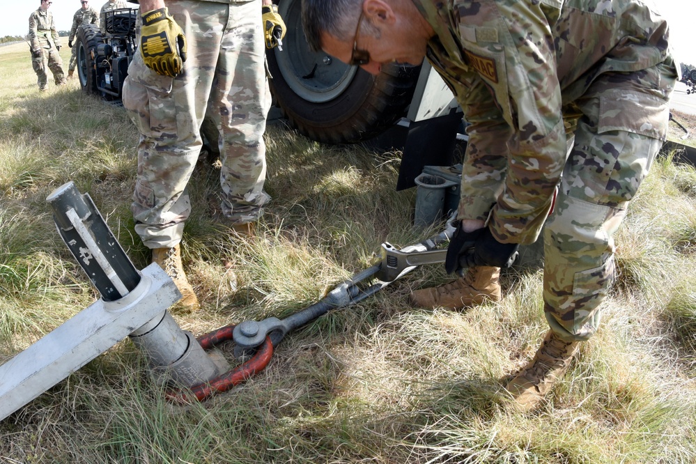 North Carolina Air National Guard Executes Inspection